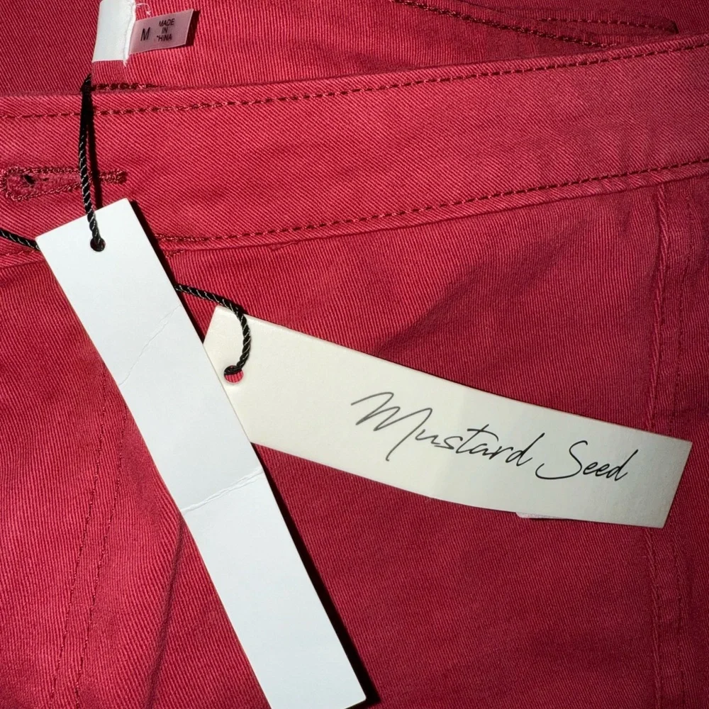 Mustard Seed Red Flare & Wide Leg Jeans - Picture 3 of 7